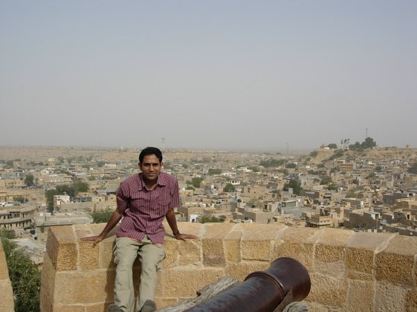 Paritosh Uttam in Jaisalmer