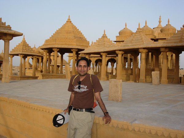 Paritosh Uttam in Jaisalmer
